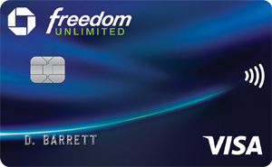 Chase Freedom Unlimited® card art