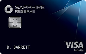 Chase Sapphire Reserve® card art