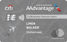 CitiBusiness® / AAdvantage® Platinum Select® Mastercard® card art