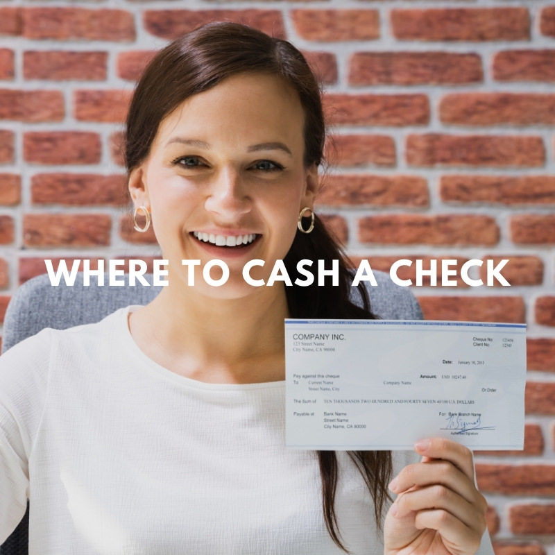 where to cash a check