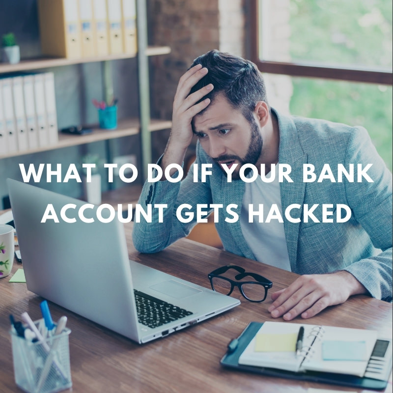 bank account gets hacked