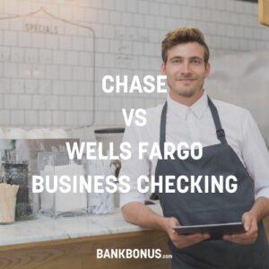 Chase vs Wells Fargo Business Checking Logo