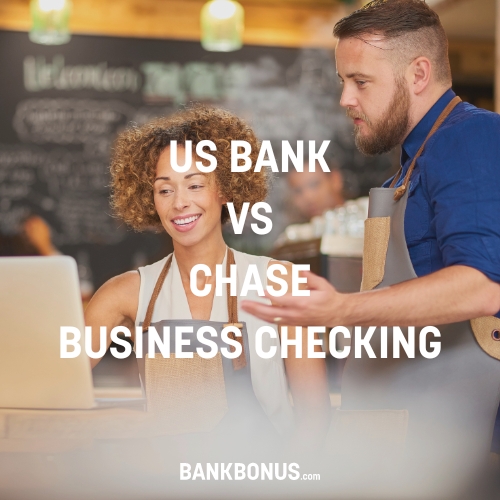 US Bank vs Chase Business Checking Logo