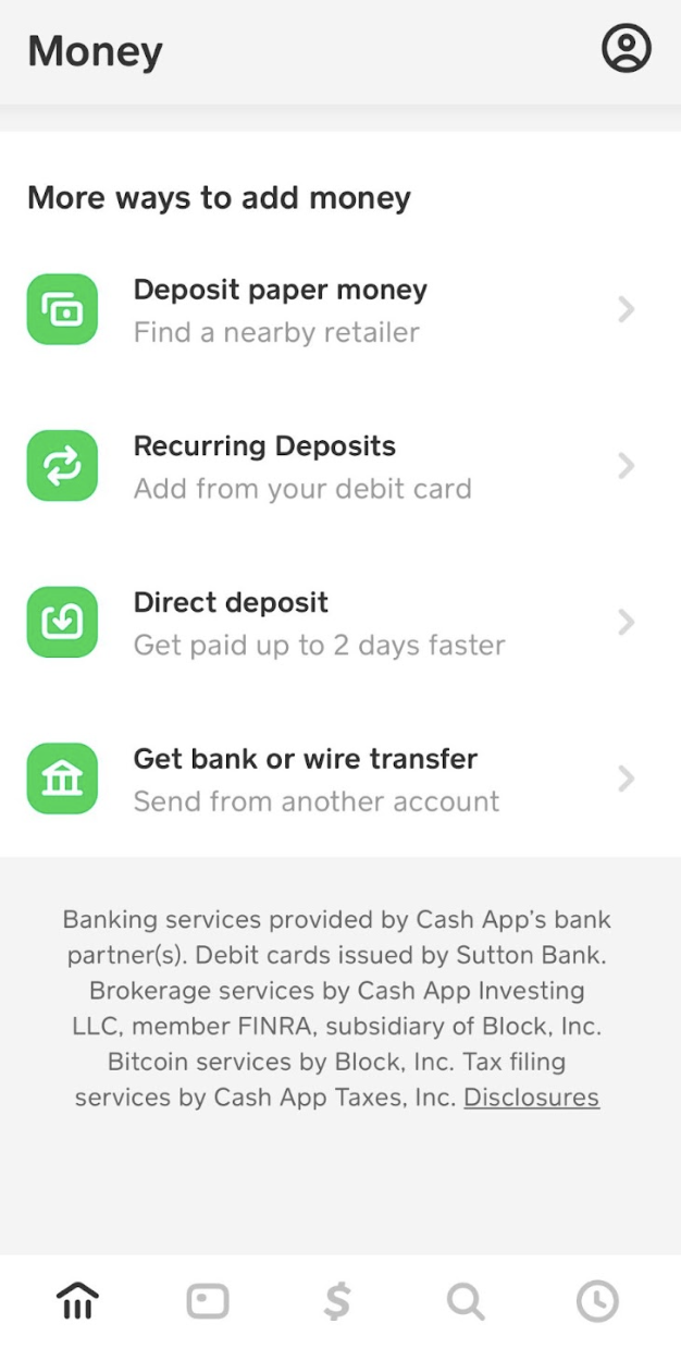 cash app dashboard