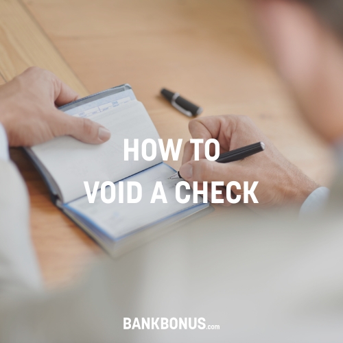 how to void a check